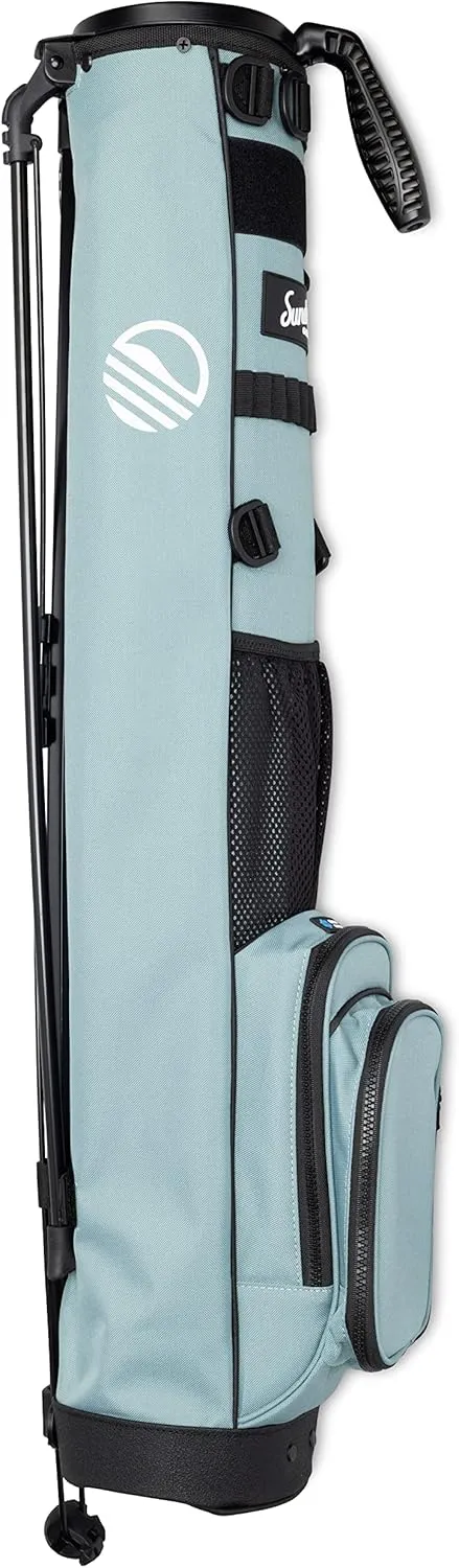 Sunday Golf Loma XL Bag - Lightweight Sunday Golf Bag with Strap and Stand  Easy to Carry Pitch n Putt Golf Bag  Golf Stand Bag for The Driving Range, Par 3 and Executive Courses, 3.4 pounds