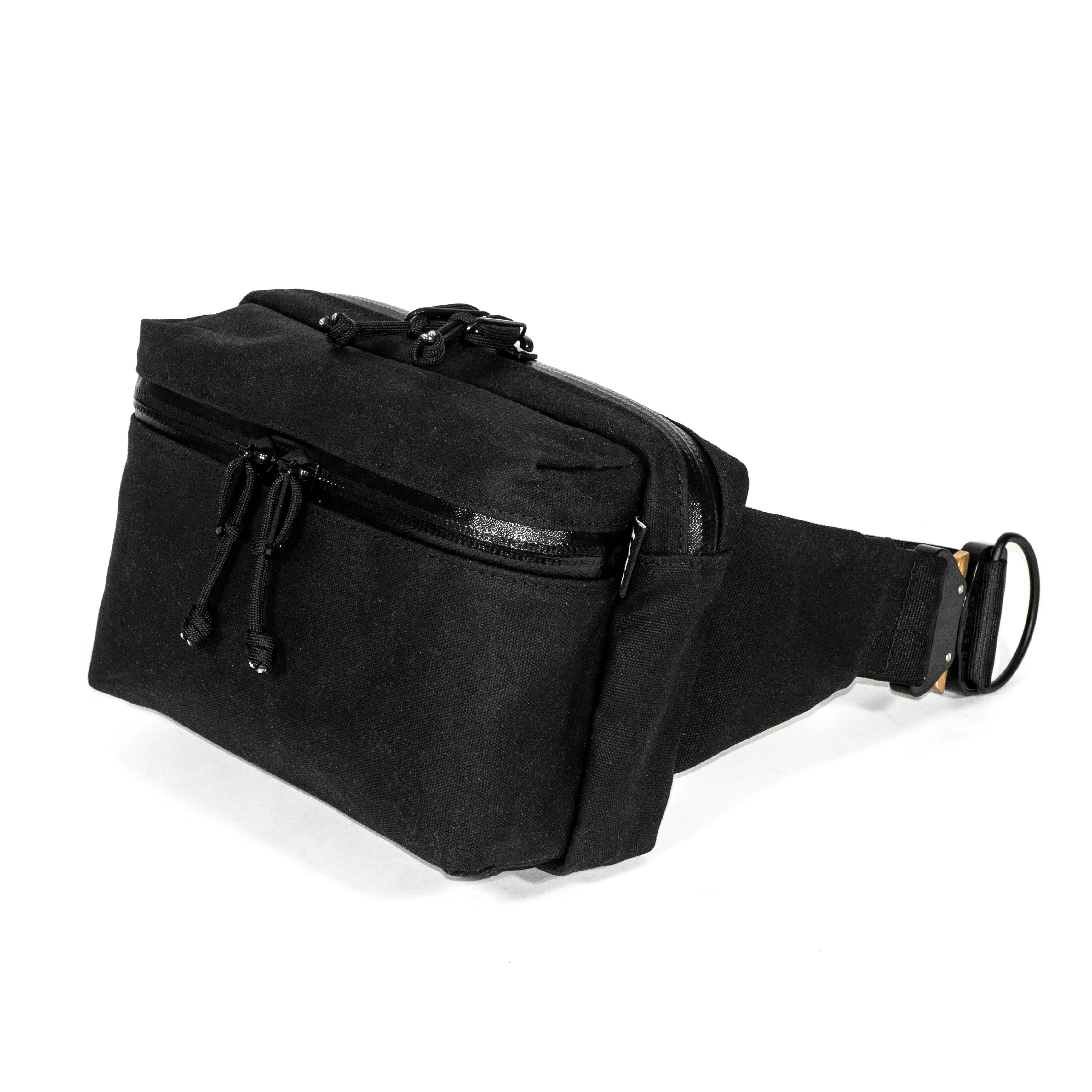 The Parker Pack 2.0 Black TexWax™ Canvas | Ships in 3-4 Weeks